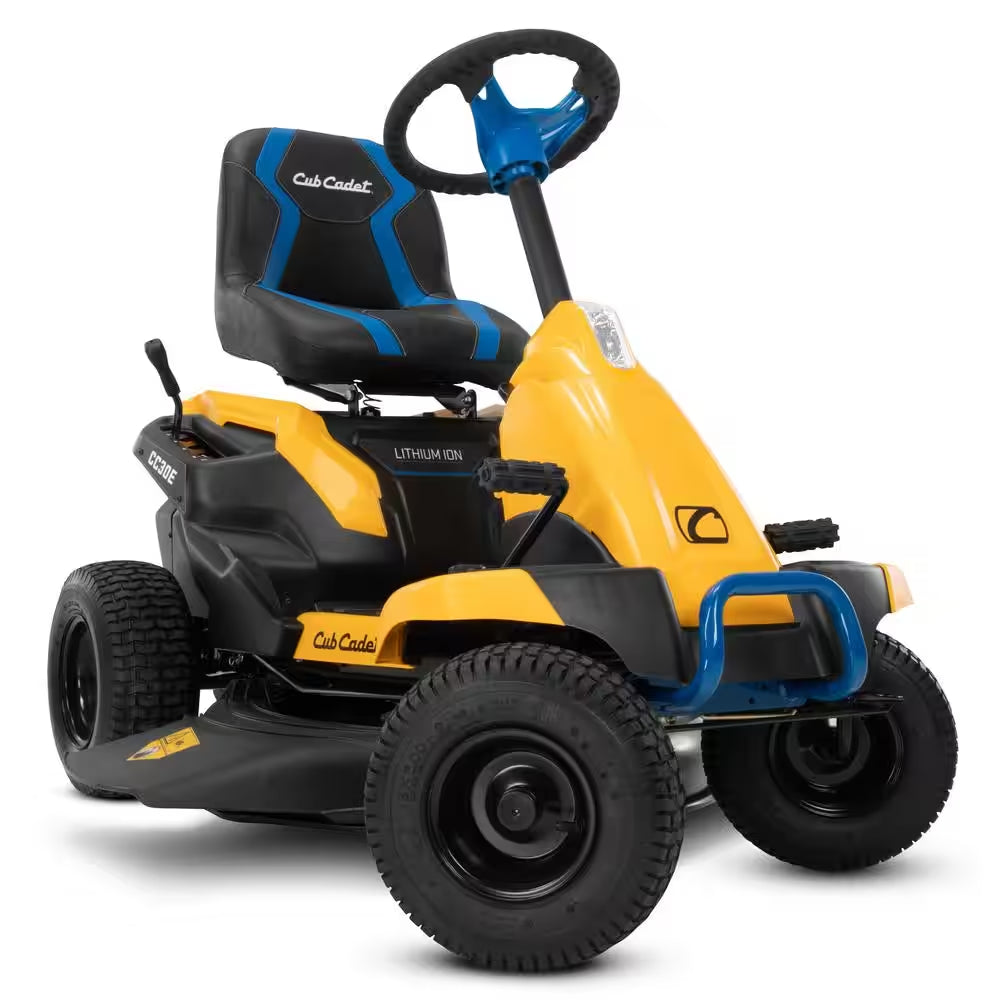 30 In. 56-Volt MAX 30 Ah Battery Lithium-Ion Electric Drive Cordless Riding Lawn Tractor with Mulch Kit Included - image 7