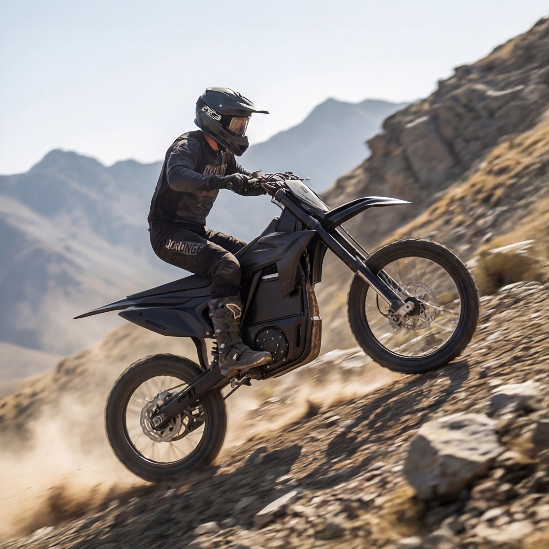 X7 Spark Electric Dirt Bike – 12000W Motor, 70 MPH - image 5
