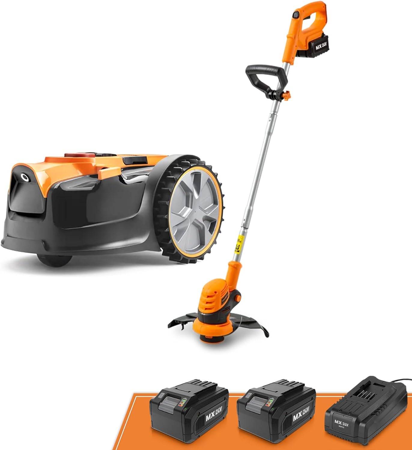 LawnMaster OcuMow™ Robot Lawn Mower Perimeter Wire Free Robotic for Small Yards up to 1000 Square feet Optical Navigation Automatic Obstacle Avoidance Low Noise Spot Cut and No Go Function - image 8