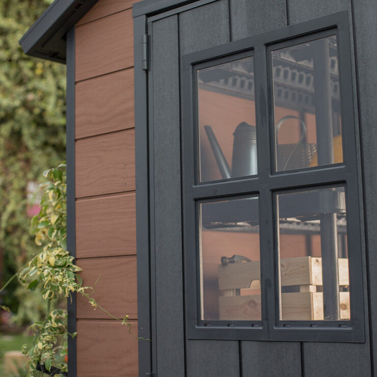 Keter Newton 7ft 6″ x 9ft 5″ (2.3 x 2.9m) Storage Shed - image 7