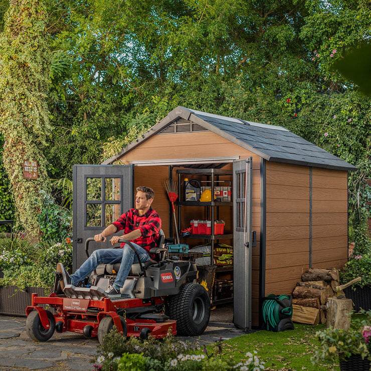 Keter Newton 7ft 6″ x 9ft 5″ (2.3 x 2.9m) Storage Shed - image 2