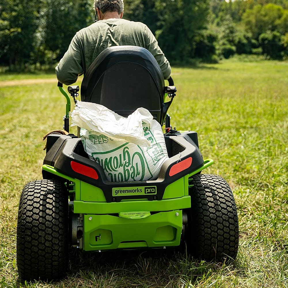 80V 42" Cordless Battery CrossoverZ Zero Turn Lawn Mower w/ Twelve (12) 4.0Ah Batteries and Three (3) Dual Port Turbo Chargers - image 9