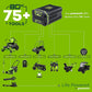 80V 42" Cordless Battery CrossoverZ Zero Turn Lawn Mower w/ Twelve (12) 4.0Ah Batteries and Three (3) Dual Port Turbo Chargers - image 10