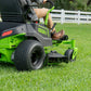 80V 42" Cordless Battery CrossoverZ Zero Turn Lawn Mower w/ Twelve (12) 4.0Ah Batteries and Three (3) Dual Port Turbo Chargers - image 4