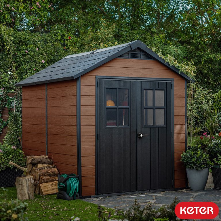 Keter Newton 7ft 6″ x 9ft 5″ (2.3 x 2.9m) Storage Shed - image 3