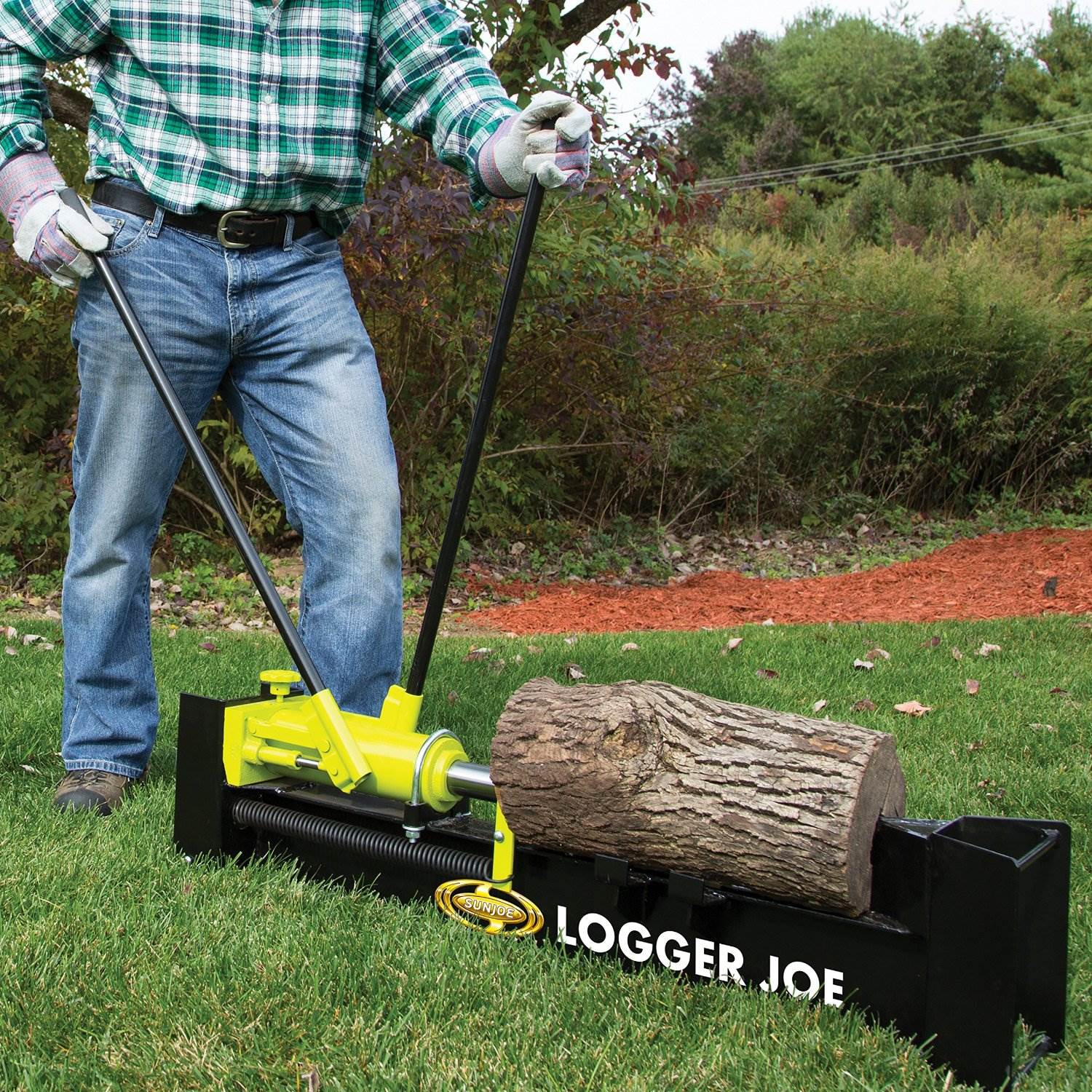 Sun Joe Hydraulic Steel Beam Log Splitter, 10 Ton Capacity Firewood Tool, LJ10M — image 9