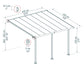 Palram OLYMPIA 3X4.25 GREY CLEAR PATIO COVER - image 8