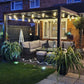 Primrose Deluxe Modern Patio Veranda Pergola Carport Black Charcoal with Louvered Shutter Roof 3m x 4m - image 9