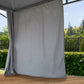 TOOLPORT Garden gazebo 3x4 m hardtop steel roof, 4 side panels in grey, poles 9x9cm - image 4