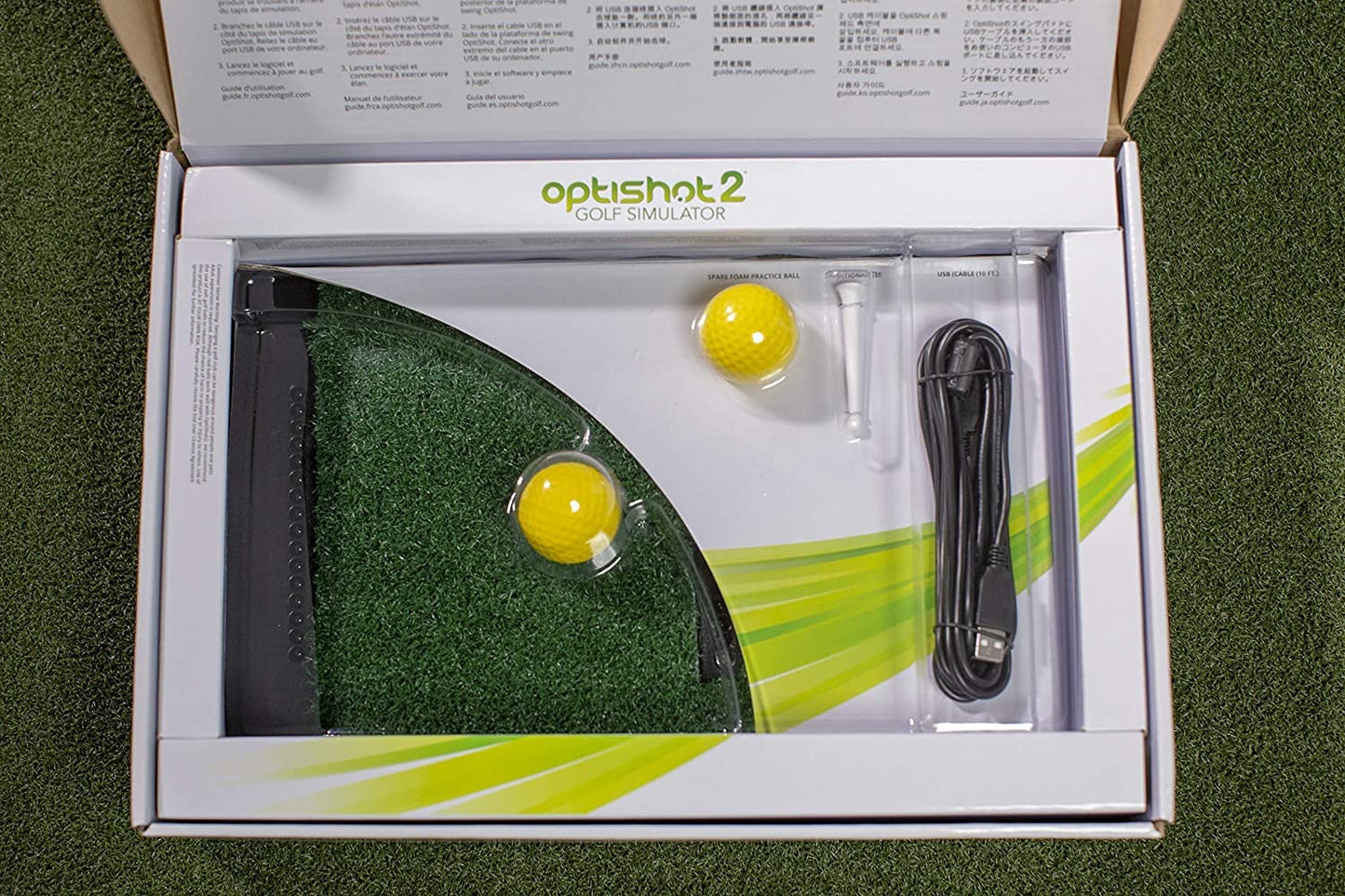 GolfBaysUK Optishot 2 Golf Simulator Bundle – You Get Deep Golf Enclosure, 1.5M X 1.5M Golf Mat, Optishot2 Golf Simulator - For Home - Train from Home Package - image 6