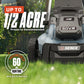 SENIX X6 60 Volt Max* 21-Inch 3-in-1 Cordless Push Lawn Mower, with Bagging, Mulching, and Side Discharge, Height Adjustment, Smart Display, 6Ah Lithium-ion Battery & Charger Included (LPPX6-H) - image 5