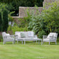 Gardenesque Patio Garden Furniture Set - Light Grey Wooden Garden Set - Repton Lounge - Outdoor Table & Chairs - Durable and Comfortable Design - With Cushions - Flat Pack Design - 4 Seater - image 7