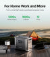 Dabbsson 4.7 kWh Expandable Power Station DBS1300 with DBS1700B Extra Battery X 2, Max 9400Wh, 4 X 1200W AC Outlets, 1800W Solar Input Solar Generator for Home Backup, Emergency, RV Outdoor Camping - image 8