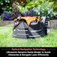 LawnMaster OcuMow™ Robot Lawn Mower Perimeter Wire Free Robotic for Small Yards up to 1000 Square feet Optical Navigation Automatic Obstacle Avoidance Low Noise Spot Cut and No Go Function - image 2