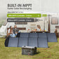 ALLPOWERS MPPT Solar Generator S2000 Pro, 2400W 1500wh Portable Power Station with 2 * 200W Folable Solar Panels Included, Solar Mobile Battery Pack for Outdoor RV Camping Home Emergency Travel - image 6
