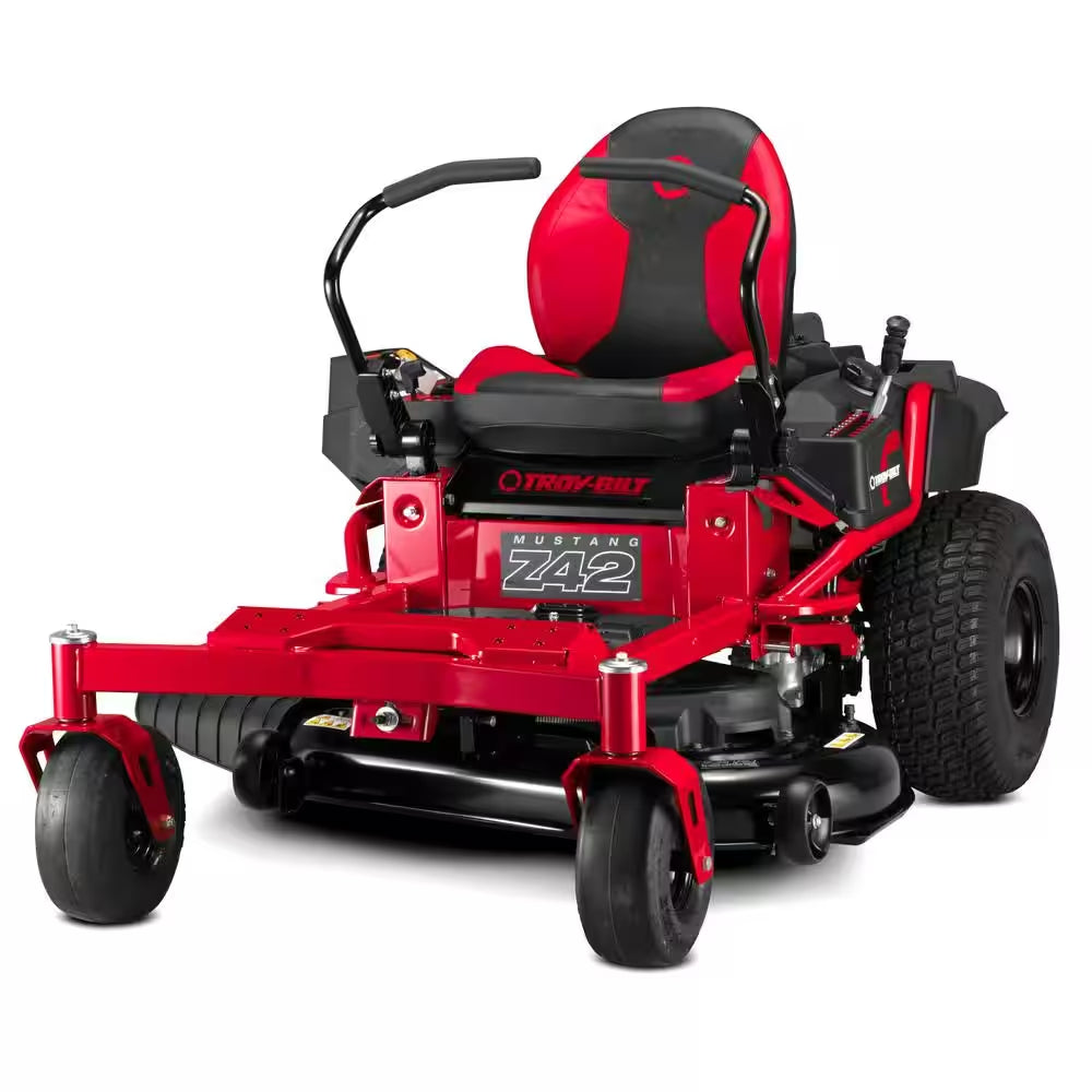 Mustang 42 In. 22 HP V-Twin Kohler 7000 Series Engine Dual Hydrostatic Drive Gas Zero Turn Riding Lawn Mower - image 8