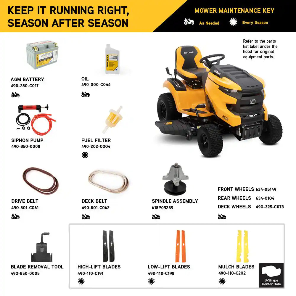 XT1 Enduro LT 42 In. 19.5 HP Kohler 5400 Series Engine Hydrostatic Drive Gas Riding Lawn Tractor - image 4