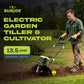 Sun Joe Electric Garden Tiller Cultivator, Steel Tines, 13.5 Amp, 16", TJ604E — image 2