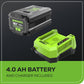 80V 21" Cordless Battery Self-Propelled Mower & Blower w/ 4.0Ah Battery & Rapid Charger - image 11