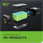 80V 21" Cordless Battery Brushless Self-Propelled Mower 3pc Combo Kit w/ 4.0Ah Battery & Rapid Charger - image 9