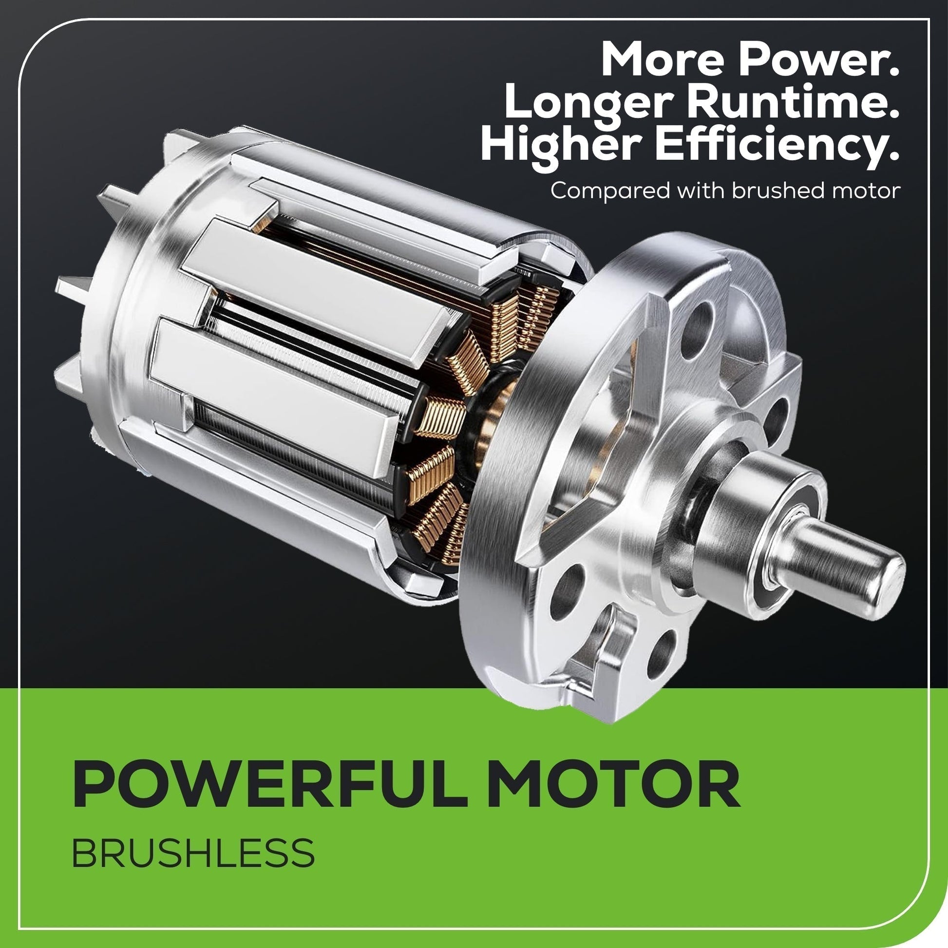 60V 22" Brushless Cordless Self-Propelled Lawn Mower w/ (2) 5.0Ah Battery & Dual Port Charger - image 4