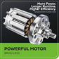 80V 21" Cordless Battery Brushless Self-Propelled Mower 3pc Combo Kit w/ 4.0Ah Battery & Rapid Charger - image 6
