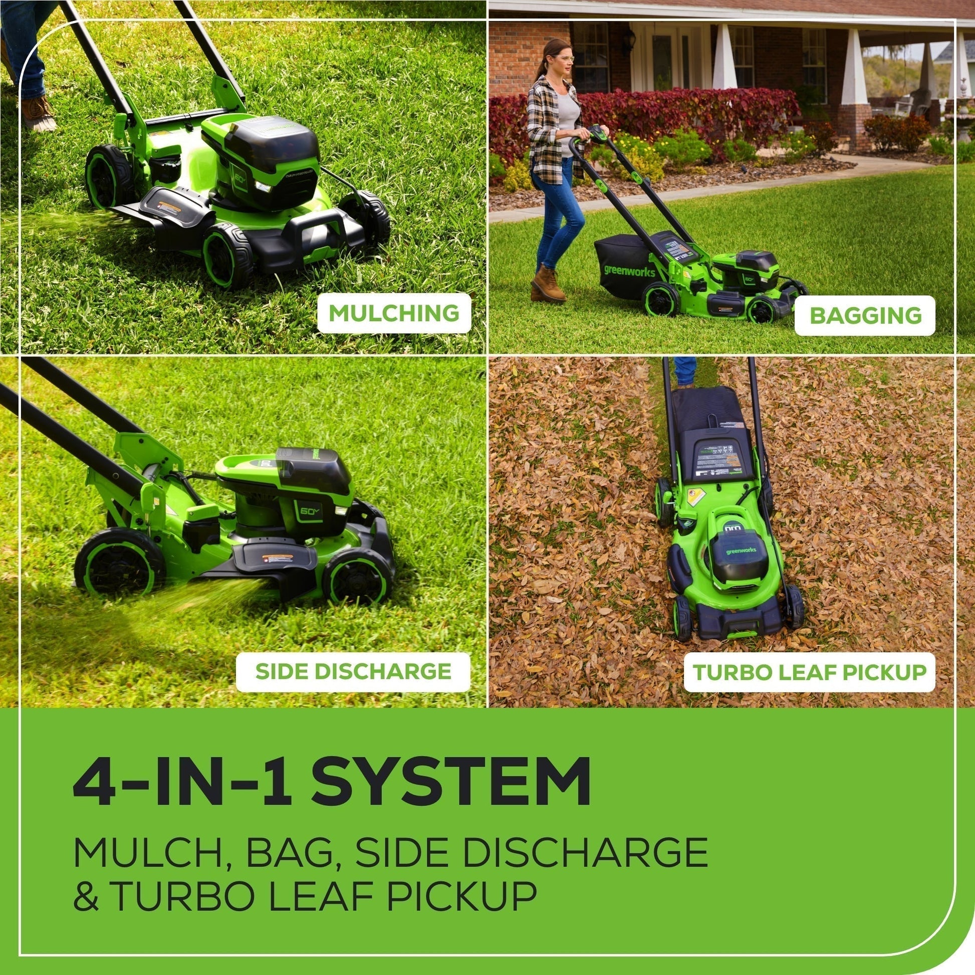 60V 22" Brushless Cordless Self-Propelled Lawn Mower w/ (2) 5.0Ah Battery & Dual Port Charger - image 7