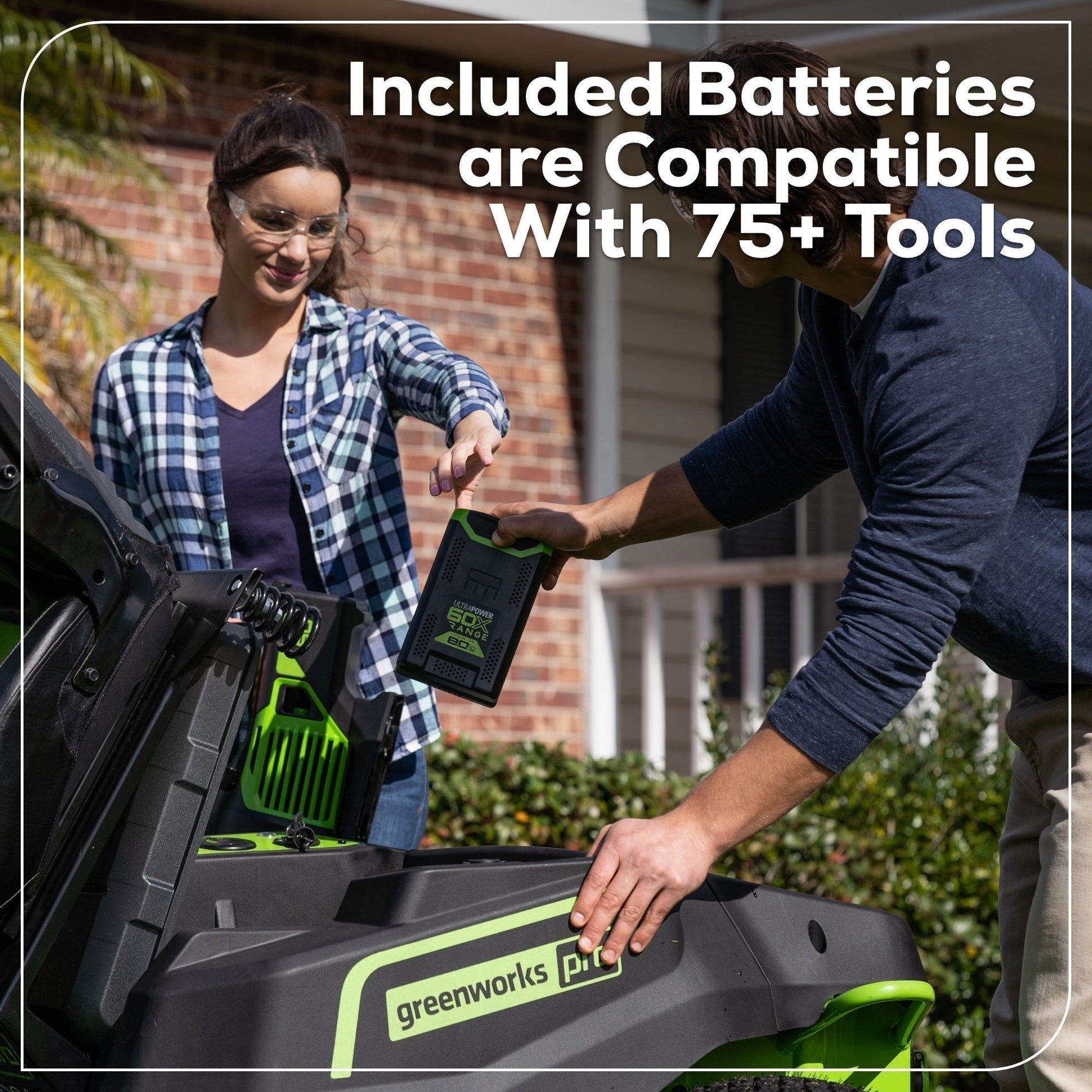 60V 42" Cordless Battery CrossoverT Riding Lawn Mower (Renewed) - image 17