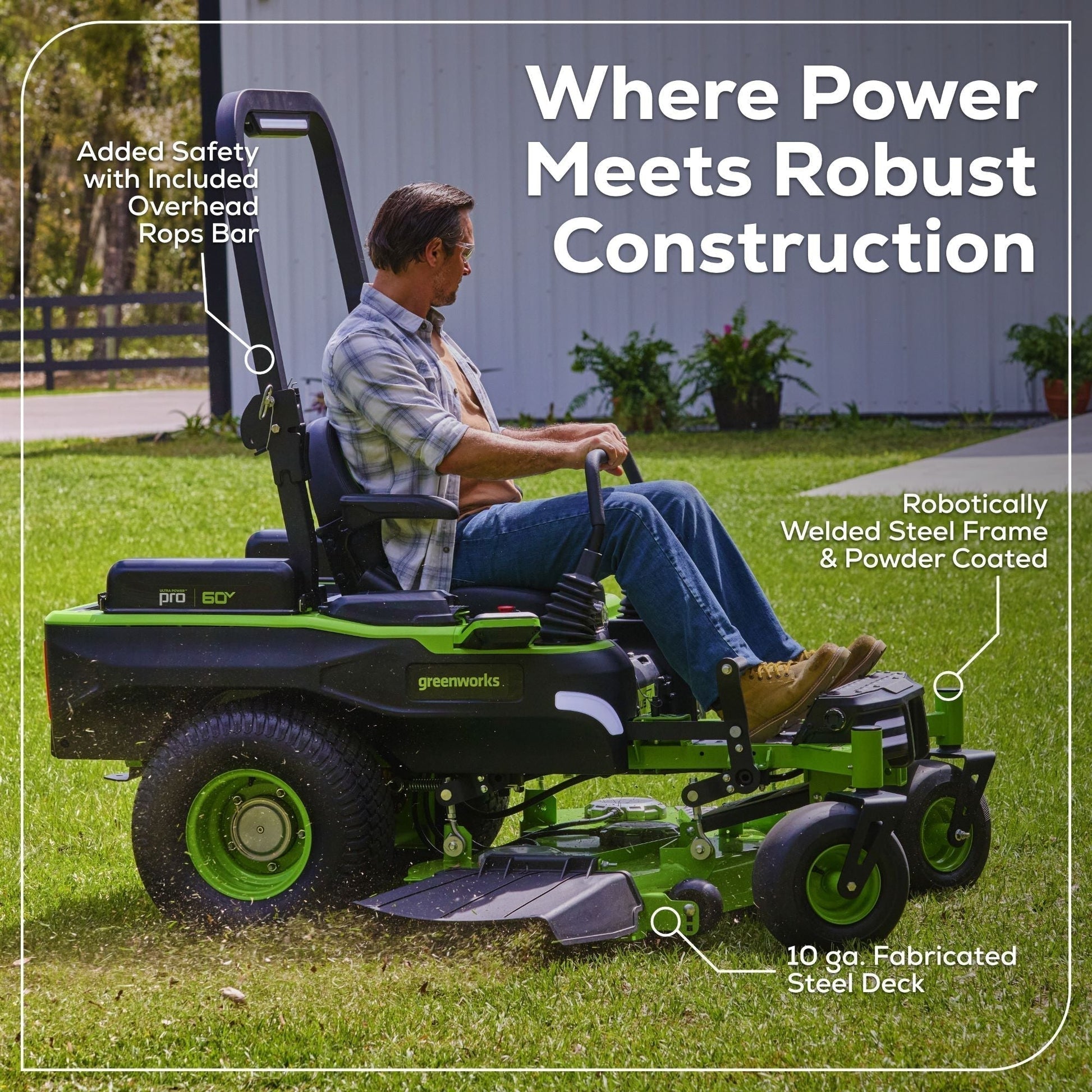 60V 60” Maximus Zero Turn w/ (2) 20.0 Ah, (4) 8.0 Ah Batteries & 1.5KW Charger - image 16