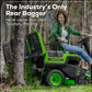 60V 30” CrossoverT Riding Lawn Tractor with (2) 8.0 Ah, (2) 4.0 Ah Batteries & 600-Watt Charger - image 8