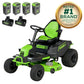 60V 42" Cordless Battery CrossoverT Riding Lawn Mower (Renewed) - image 21