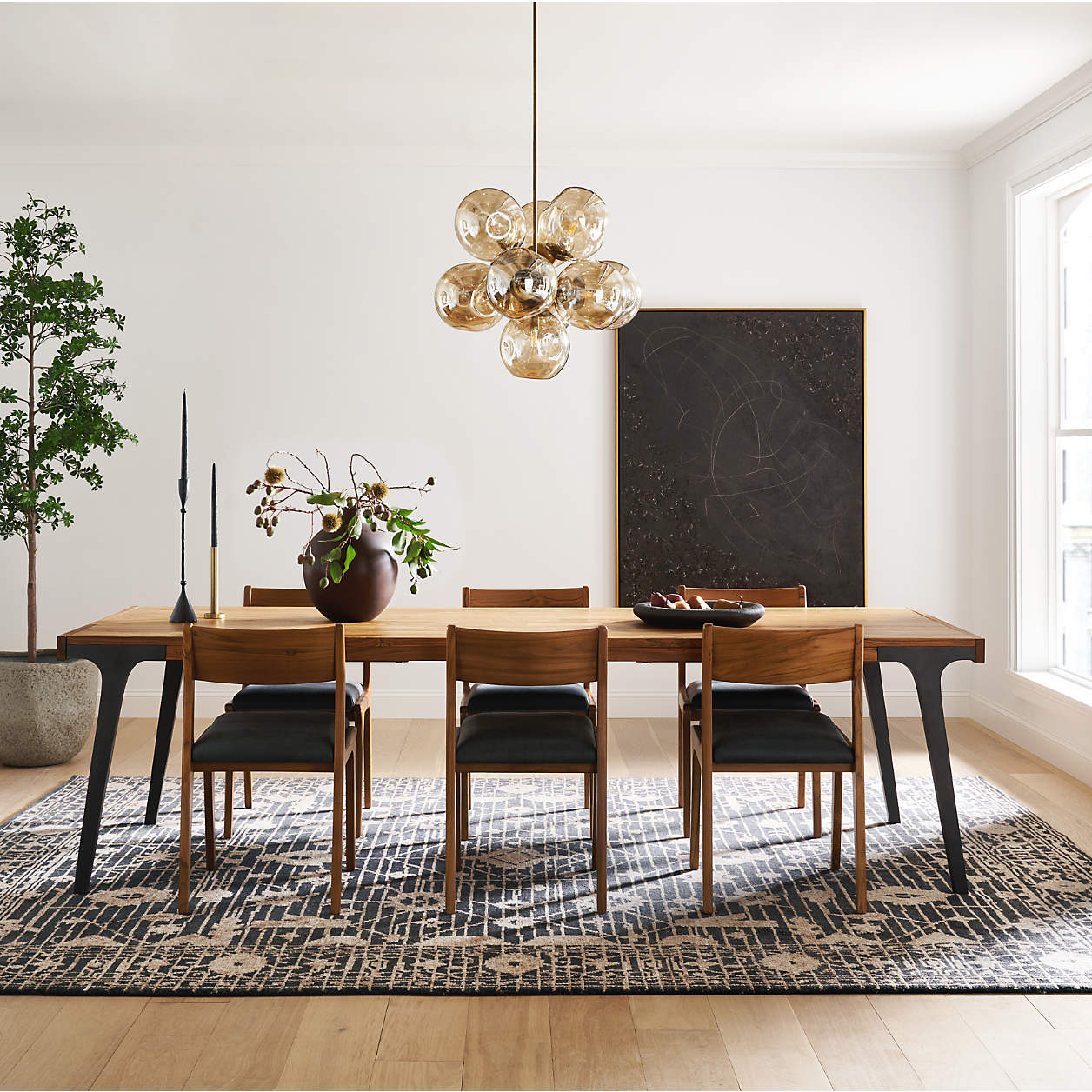 Lakin Teak Wood Dining Chair