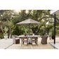 Abaco 84" Grey Concrete Outdoor Dining Table