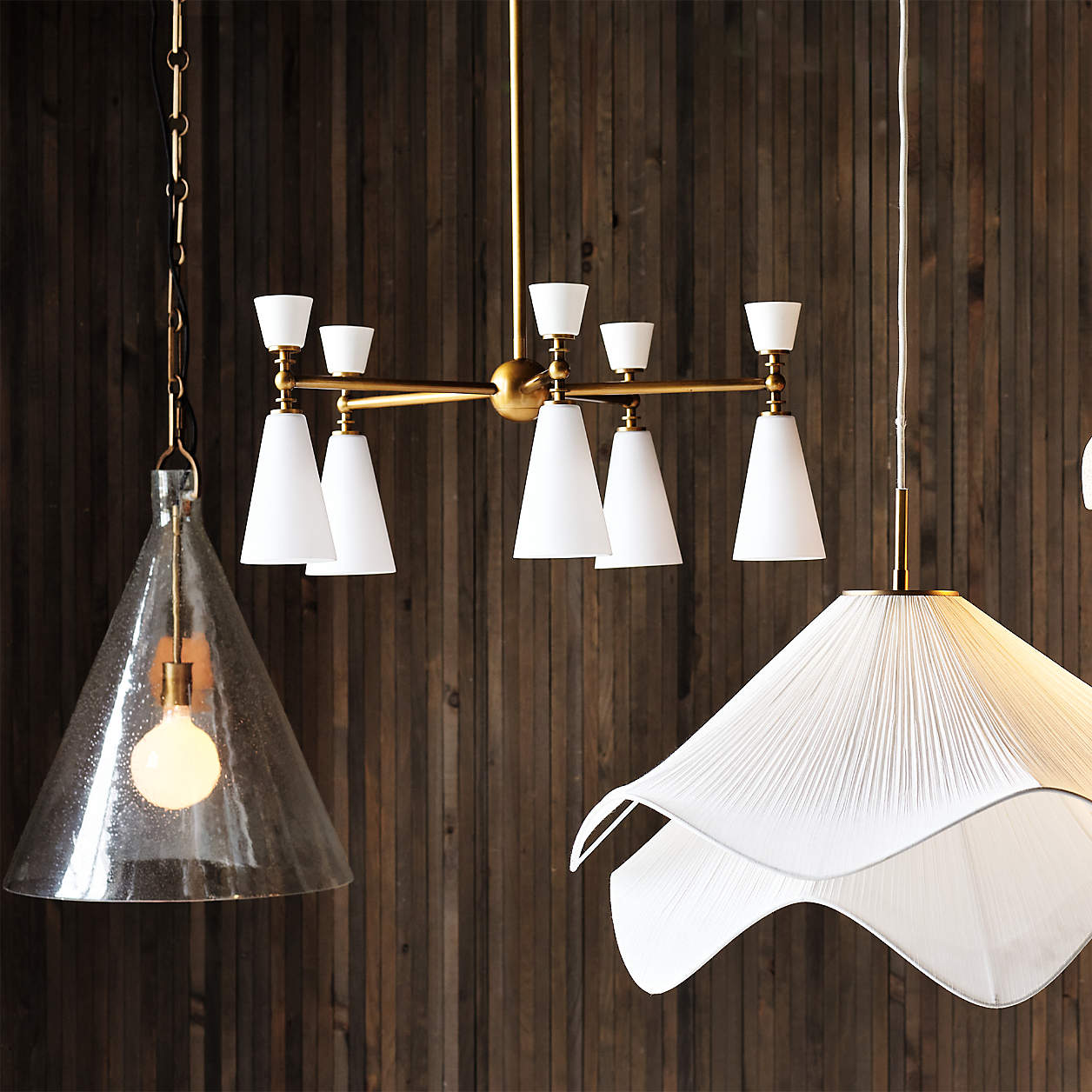 Lia Pendant Light with Shade 30"