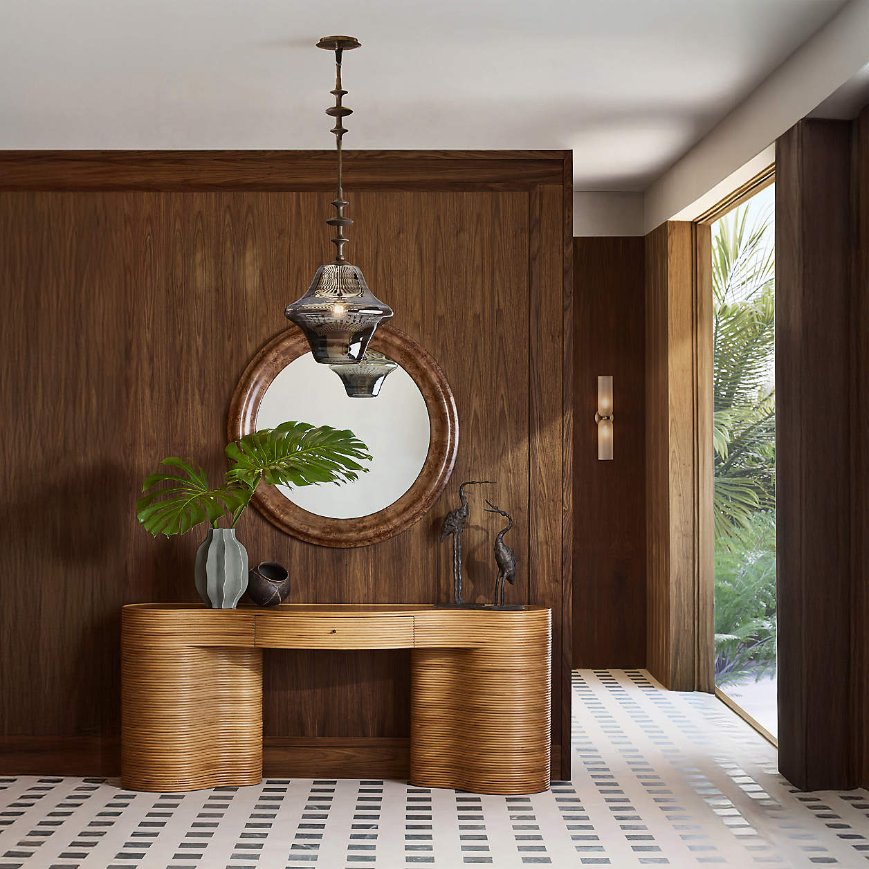 Sabine Glass Pendant Light
