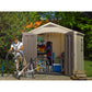 Keter Factor 8 x 6 FT Strong Storage Shed - image 2
