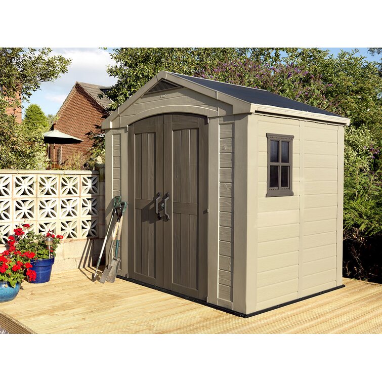 Keter Factor 8 x 6 FT Strong Storage Shed - image 2