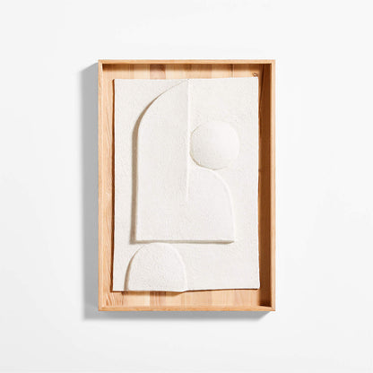 "Lain I" Paper Mache Wall Art