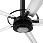 24FT HVLS Industrial Ceiling Fan 220V 1-Phase - Energy Efficient Large Area Air Circulation Fan for Warehouses & Factories, 24FT1PH - image 25