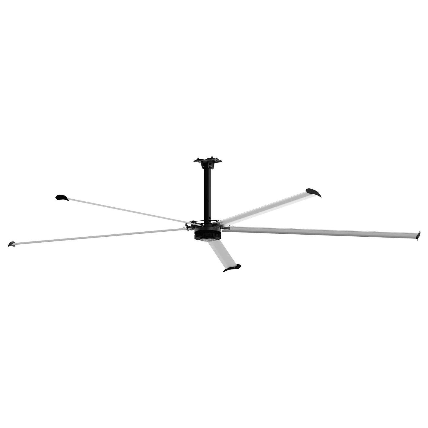 24FT HVLS Industrial Ceiling Fan 220V 1-Phase - Energy Efficient Large Area Air Circulation Fan for Warehouses & Factories, 24FT1PH - image 22