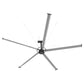 24FT HVLS Industrial Ceiling Fan 220V 1-Phase - Energy Efficient Large Area Air Circulation Fan for Warehouses & Factories, 24FT1PH - image 12