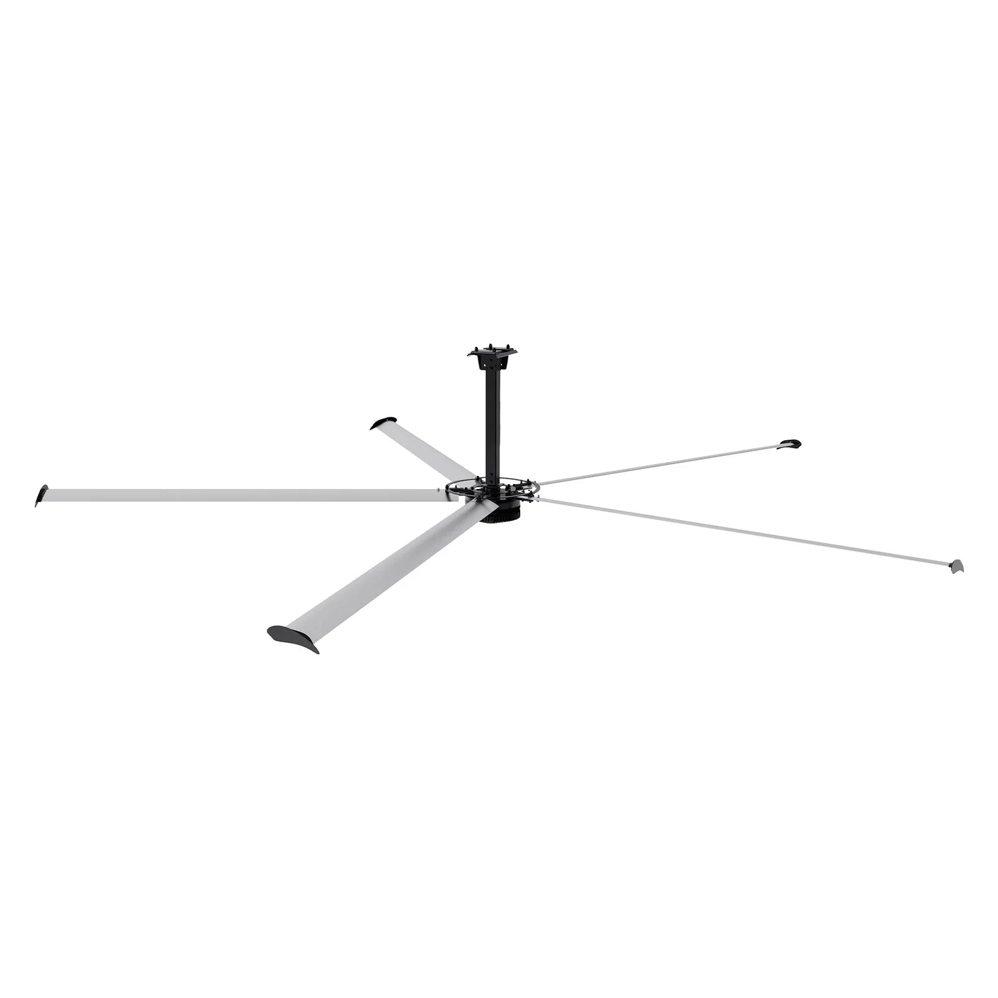 24FT HVLS Industrial Ceiling Fan 220V 1-Phase - Energy Efficient Large Area Air Circulation Fan for Warehouses & Factories, 24FT1PH - image 20