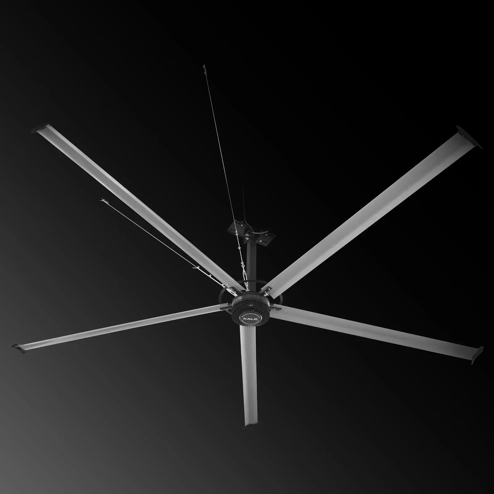 24FT HVLS Industrial Ceiling Fan 220V 1-Phase - Energy Efficient Large Area Air Circulation Fan for Warehouses & Factories, 24FT1PH - image 30