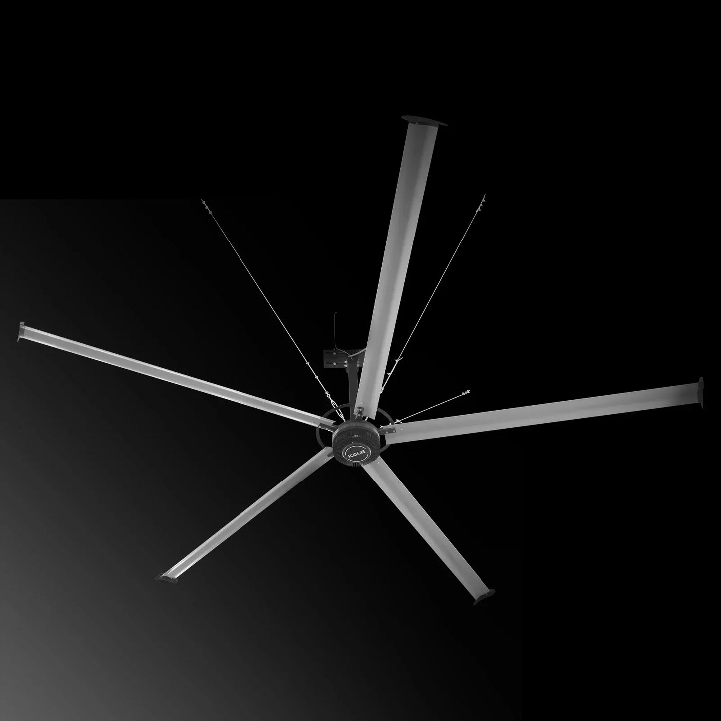 24FT HVLS Industrial Ceiling Fan 220V 1-Phase - Energy Efficient Large Area Air Circulation Fan for Warehouses & Factories, 24FT1PH - image 29