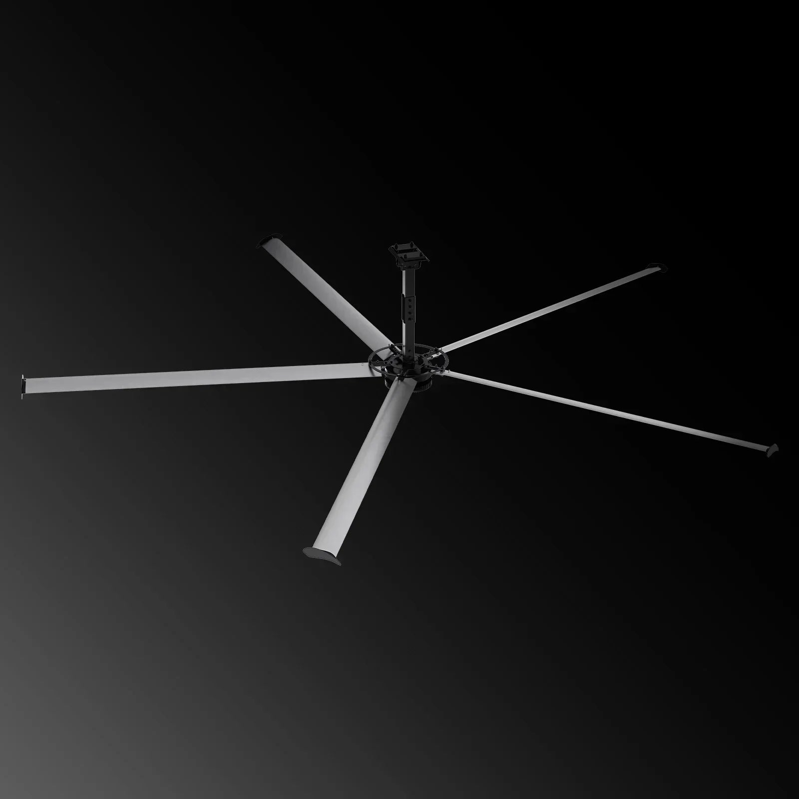 24FT HVLS Industrial Ceiling Fan 220V 1-Phase - Energy Efficient Large Area Air Circulation Fan for Warehouses & Factories, 24FT1PH - image 10