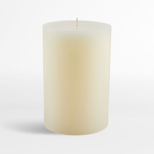 Ivory Pillar Candle 4"x6"