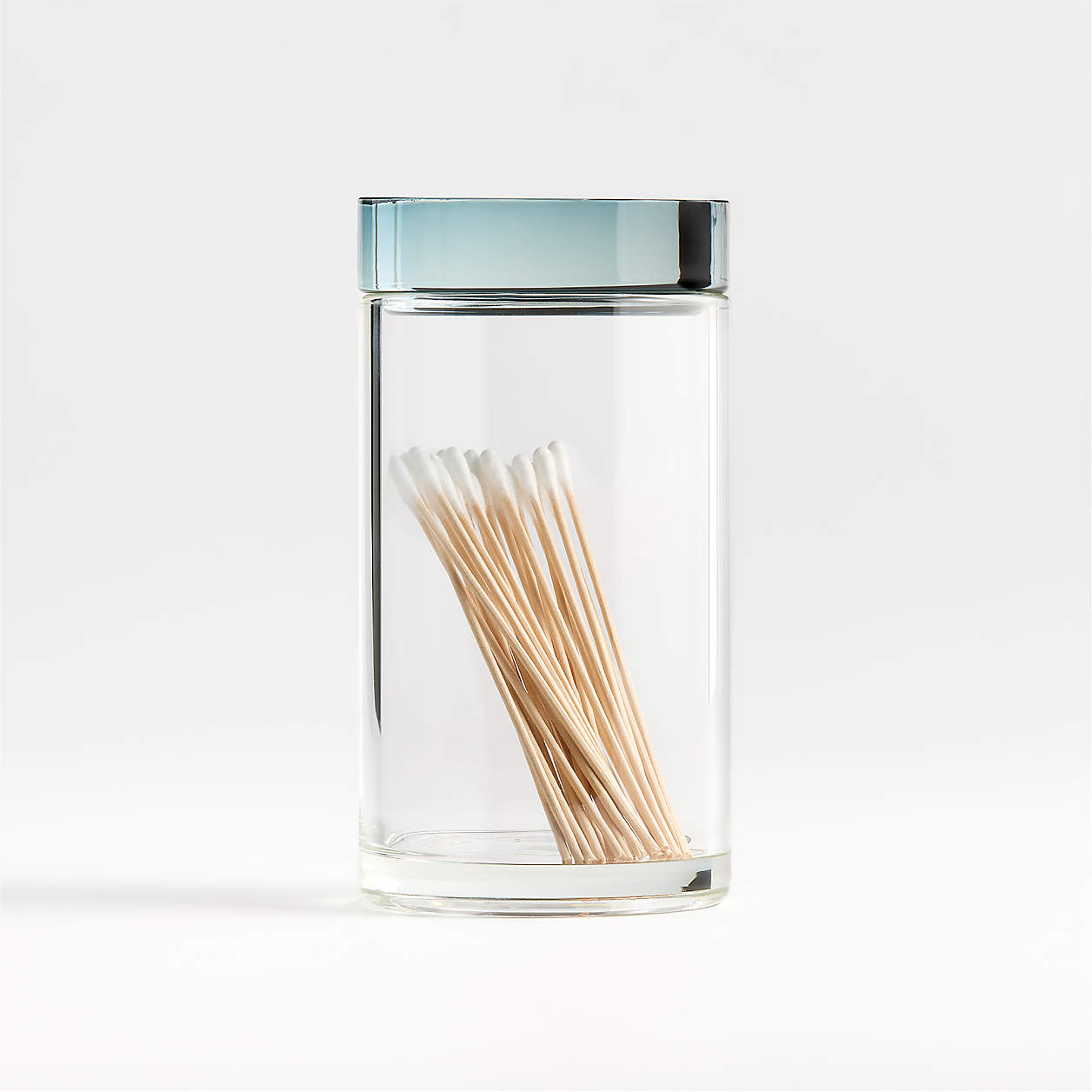 Astoria Glass Canisters, Set of 3