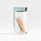 Astoria Glass Canisters, Set of 3