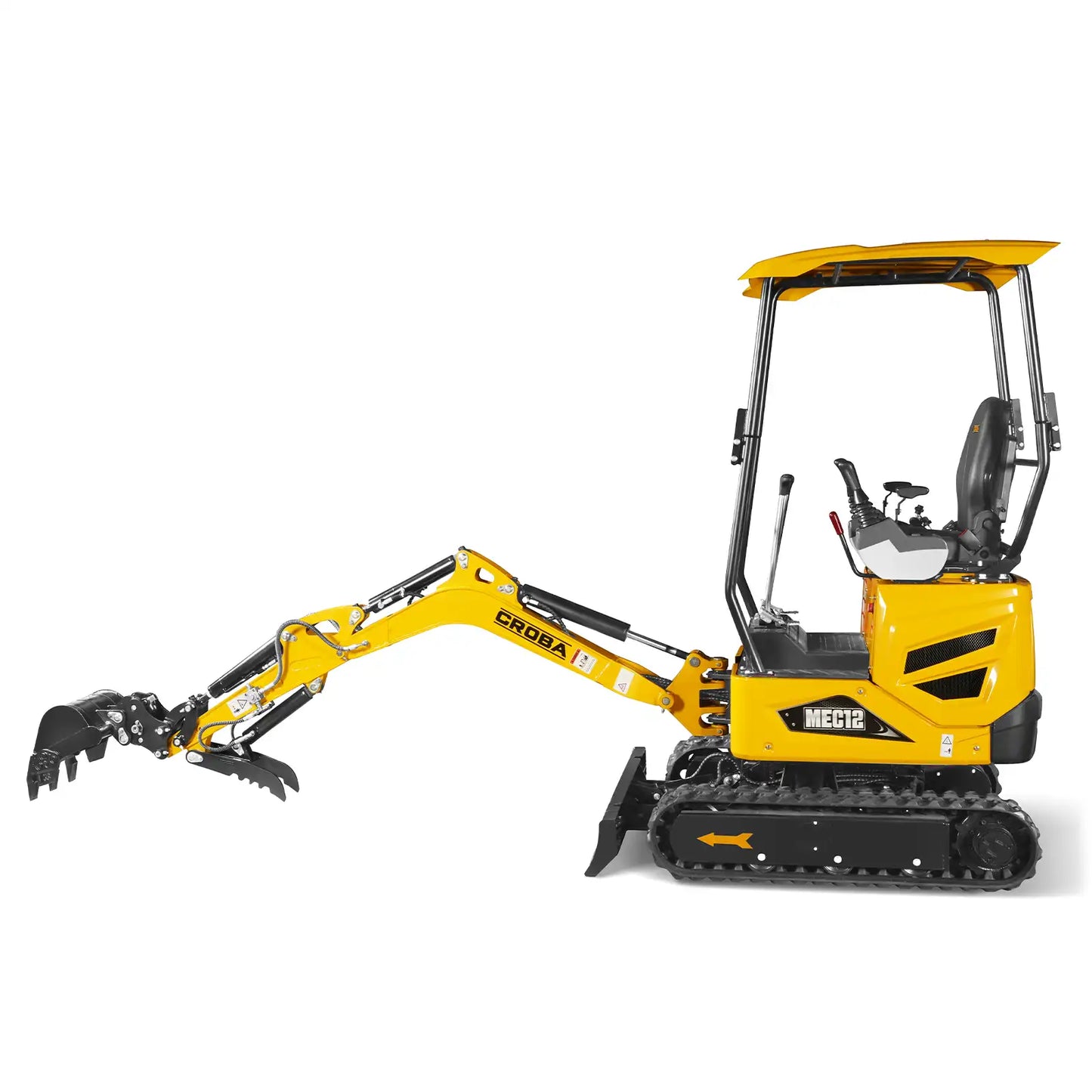 Mini Compact Excavator Kubota D722 Engine, 65.7” Max. Digging Depth, 2700 LBS Operating Weight, MEC12 - image 25