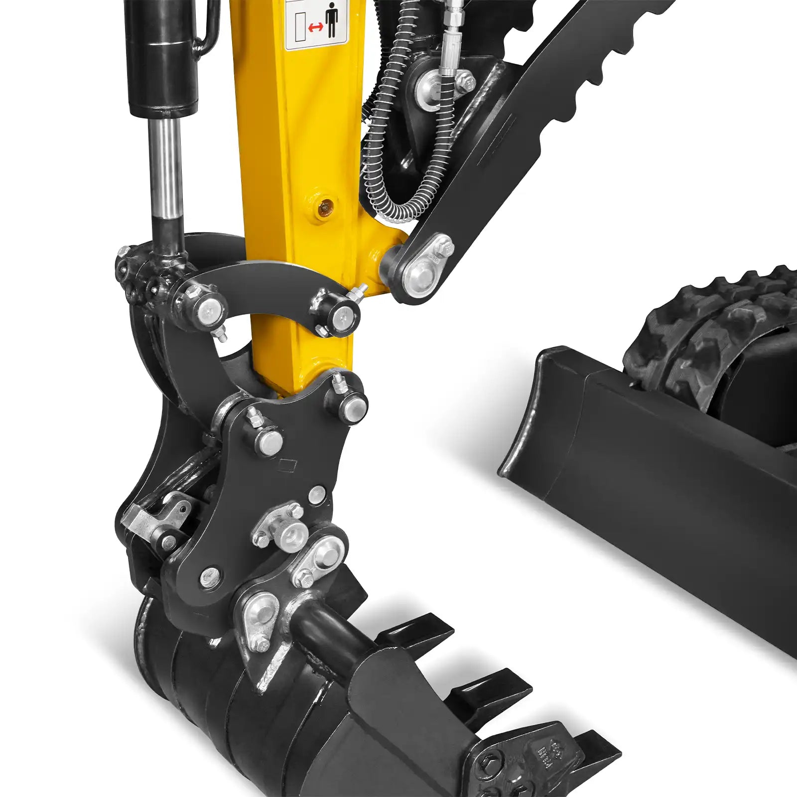 Mini Compact Excavator Kubota D722 Engine, 65.7” Max. Digging Depth, 2700 LBS Operating Weight, MEC12 - image 13